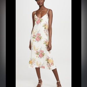 Reformation midi dress size 0